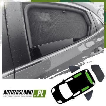 Zasłonki osłony przeciwsłoneczne Fiat 500 (od 2007)