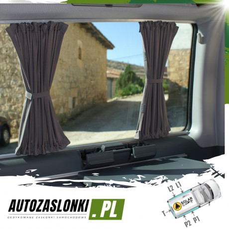 Zasłonki zaciemniające na szynach do Mercedes-Benz W639 Viano Vito (2003-2014)