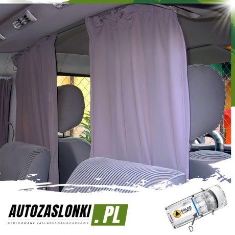 Uniwersalne zasłonki działowe do Busów